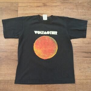 VTG Wolfmother Kids Size 10/12 Short Sleeve Shirt Band Tee Tour Album Cover
